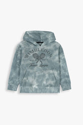 Kids Gray Tie-Dye Terry Tracksuit | 100% Cotton | Winter